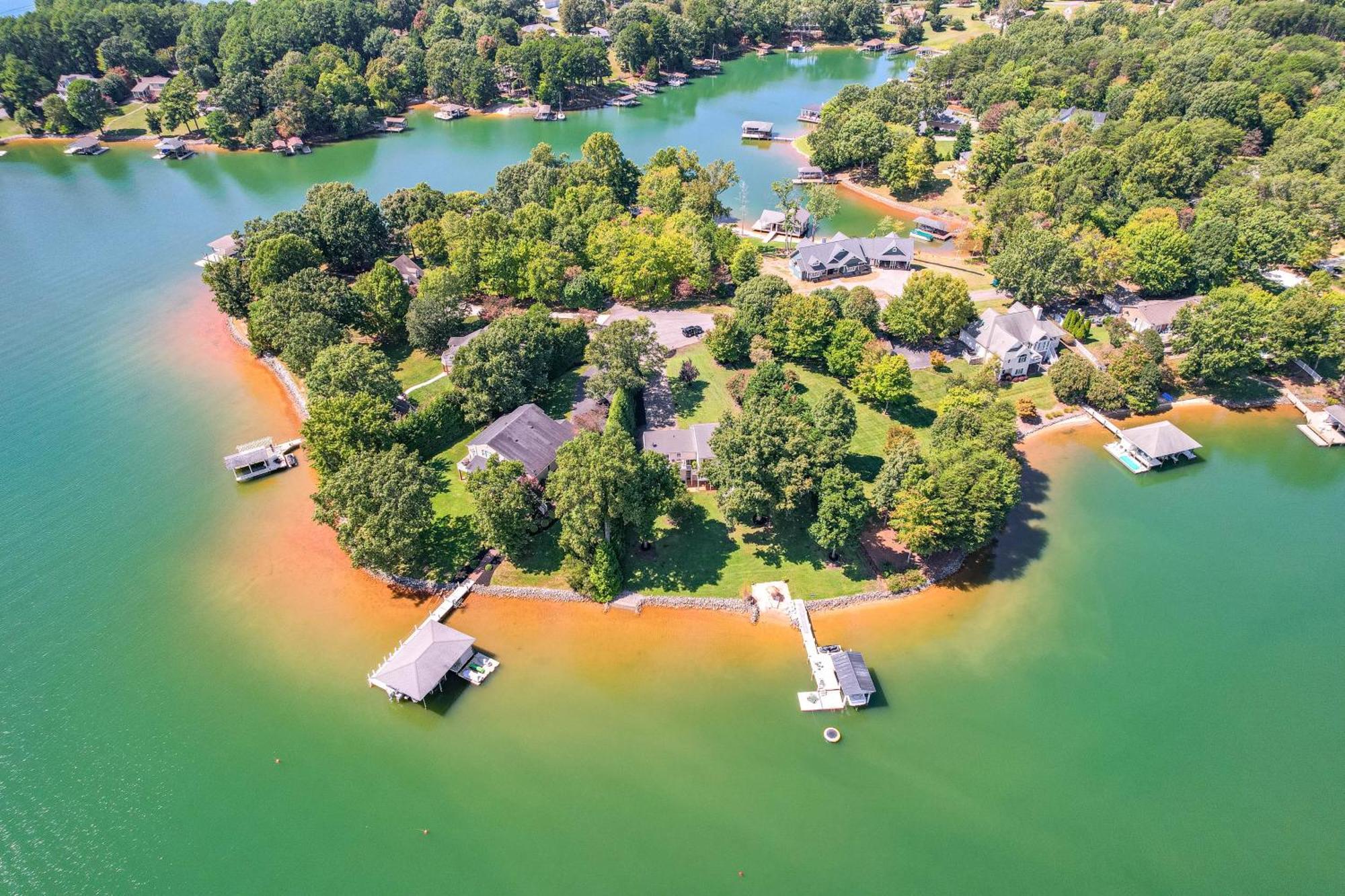 Smith Mountain Lake Retreat With Private Beach! Huddleston Exterior foto